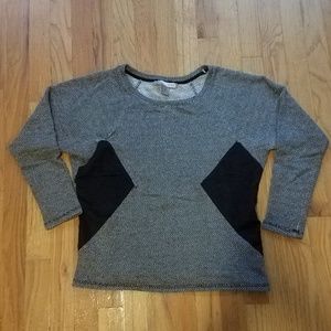 Forever 21 | Herringbone Cotton Sweatshirt Size XS